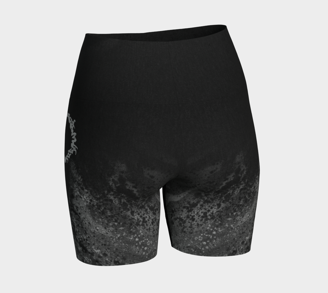 The Scene | AOP YogaShorts | Blackout