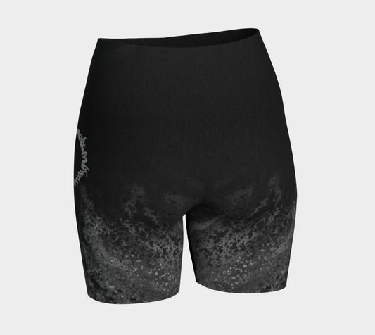 The Scene | AOP YogaShorts | Blackout