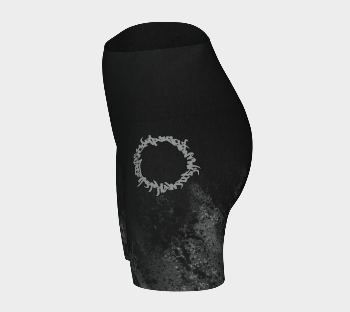 The Scene | AOP YogaShorts | Blackout