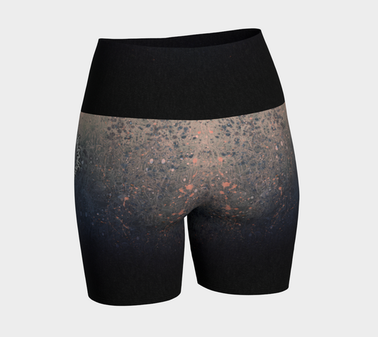The Scene | AOP YogaShorts | Orange Dream