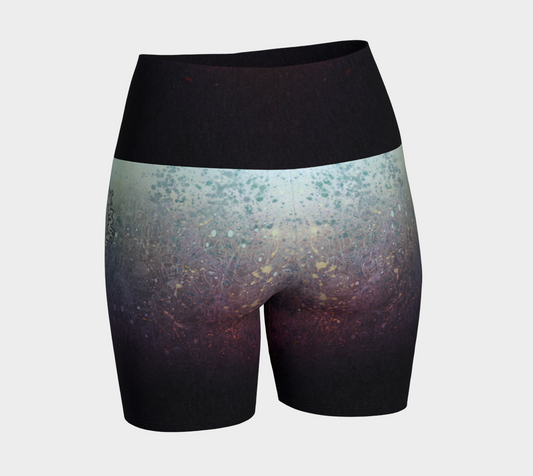 The Scene | AOP YogaShorts | Lavender Sky