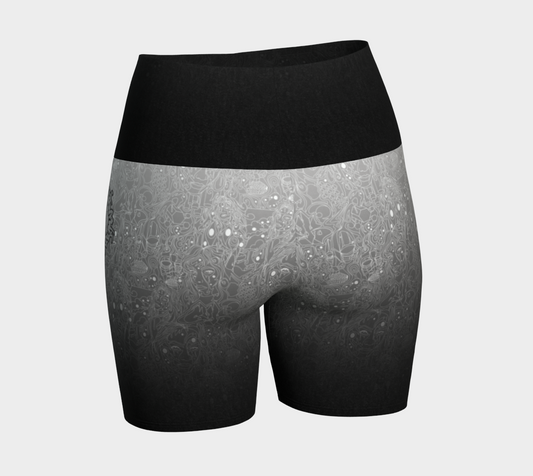 The Scene | AOP YogaShorts | Gray-Dient