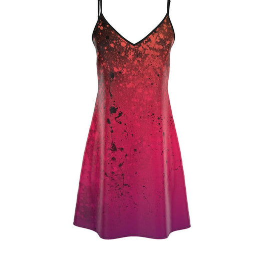 CWK Canvas Drip Slip Dress - Thermal