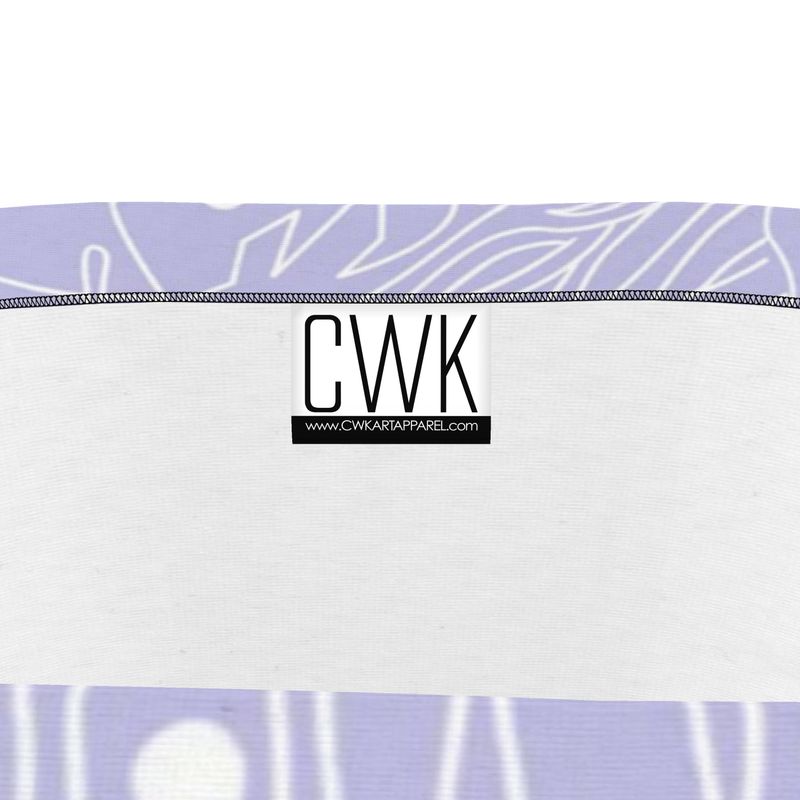 The Scene AOP Strapless Swimsuit - Cotton Candy