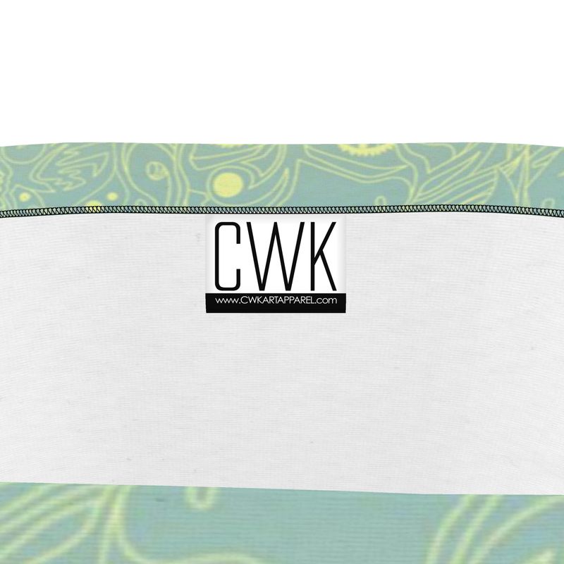 The Scene AOP Strapless Swimsuit - Candy Sky