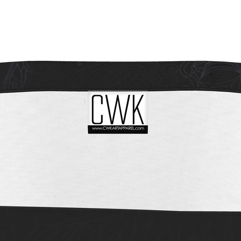 The Scene AOP Strapless Swimsuit - Nebulae Red