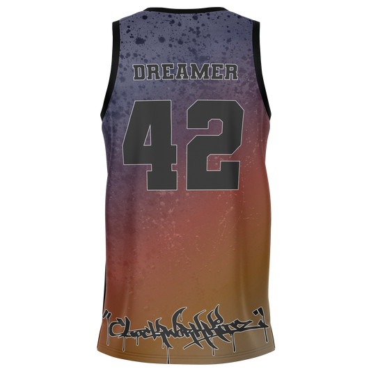Balloon Ride | Basketball Jersey | Sunset