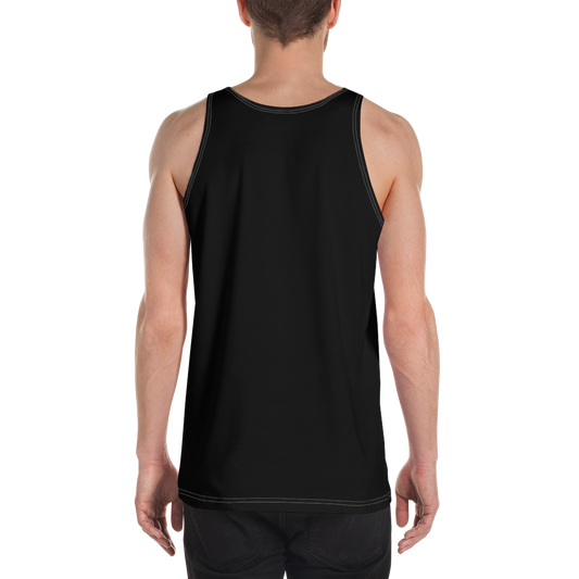 I ♥ CWK Drippy - Unisex Tank Top - White on Black