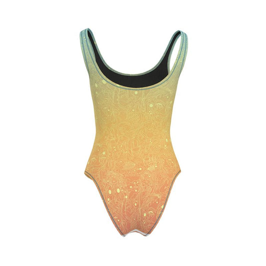 The Scene AOP One Piece Swimsuit -  Candy Sky