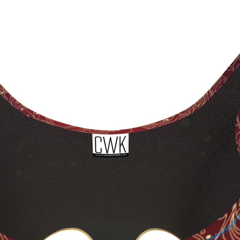 The Scene AOP One Piece Swimsuit -  Fire Sky