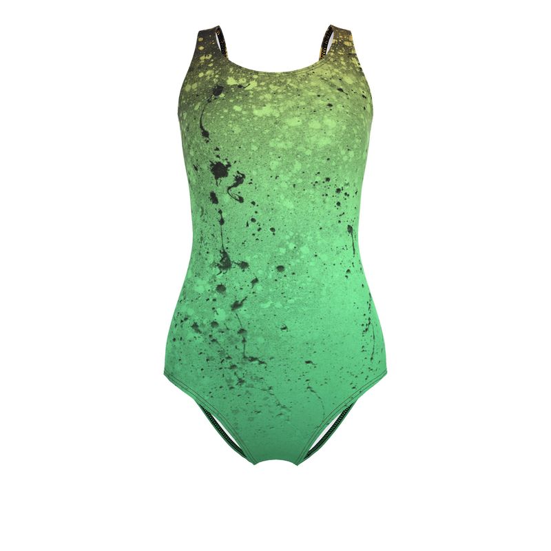 Canvas Drip | One Piece Swimsuit | Acid