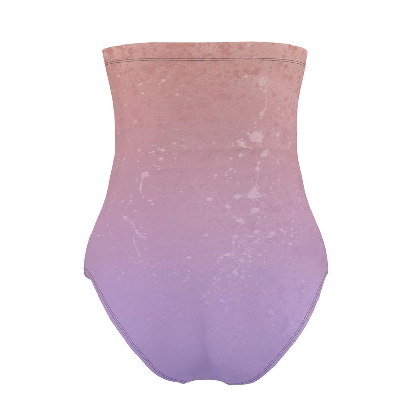 Canvas Drip | Strapless Swimsuit | Lavender