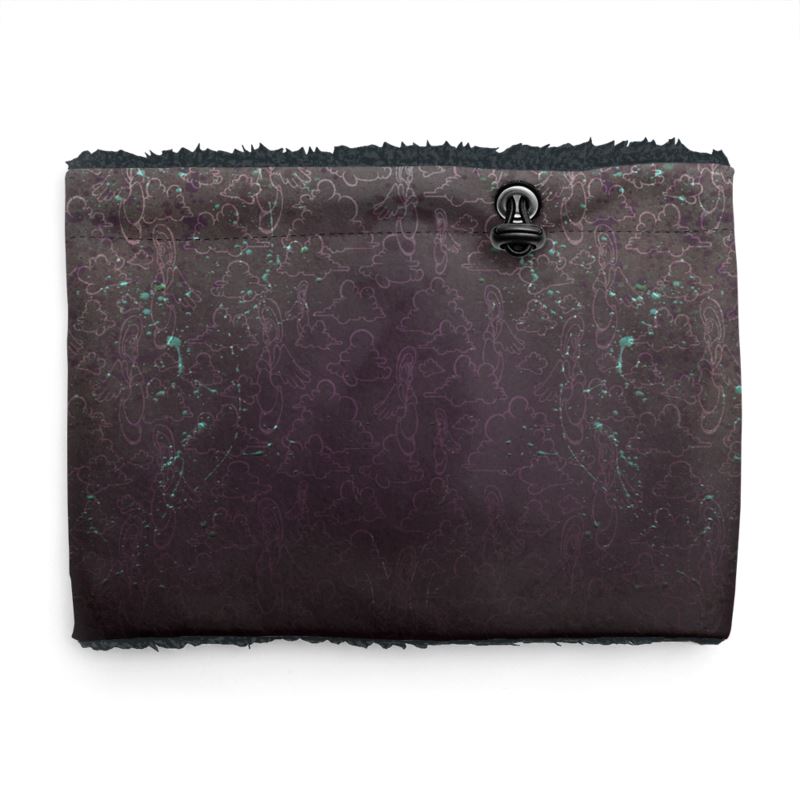 Above the Clouds | Sherpa Snood | Plum Cyan