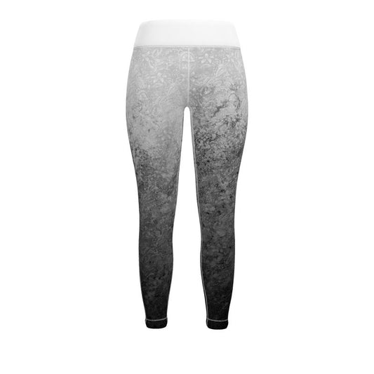 Animal Kingdom | AOP Sport Leggings | Canvas White