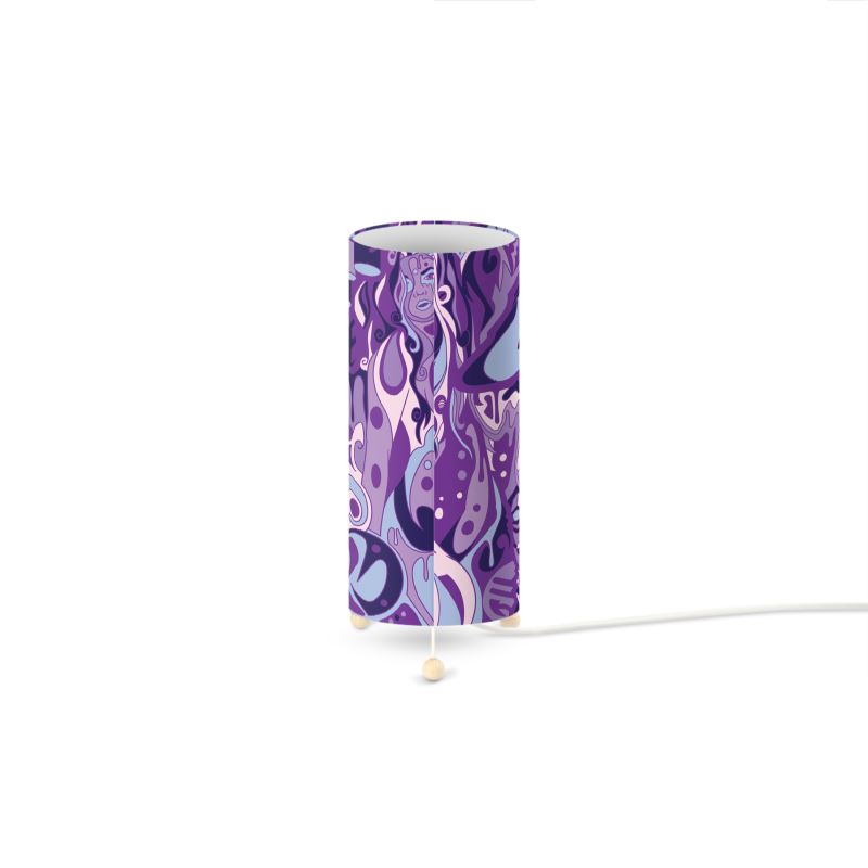 The Scene AOP | Short Standing Lamp | Lavender