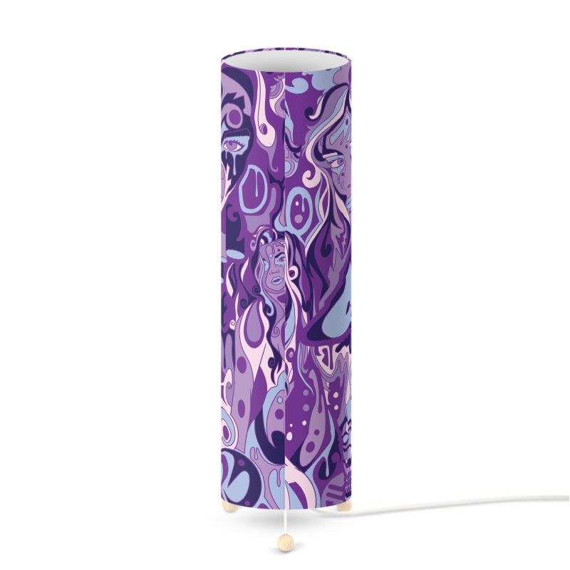 The Scene AOP | Tall Standing Lamp | Lavender