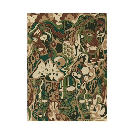 The Scene AOP | Double Sided Blanket | Camo