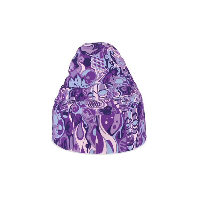 The Scene AOP | Bean Bag Chair | Lavender