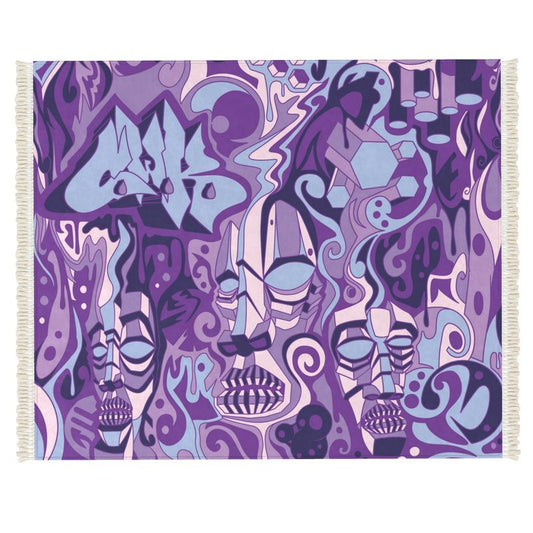 The Scene AOP | Area Rug | Lavender