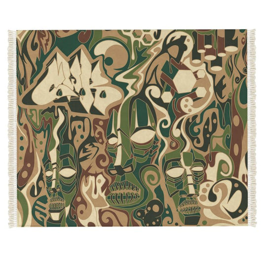 The Scene AOP | Area Rug | Camo