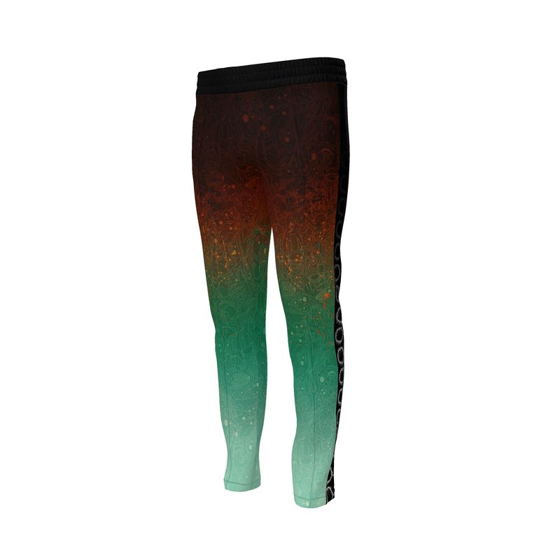 The Scene AOP | Track Pants | Copper Patina
