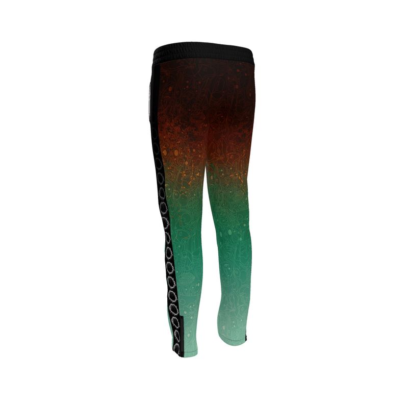 The Scene AOP | Track Pants | Copper Patina