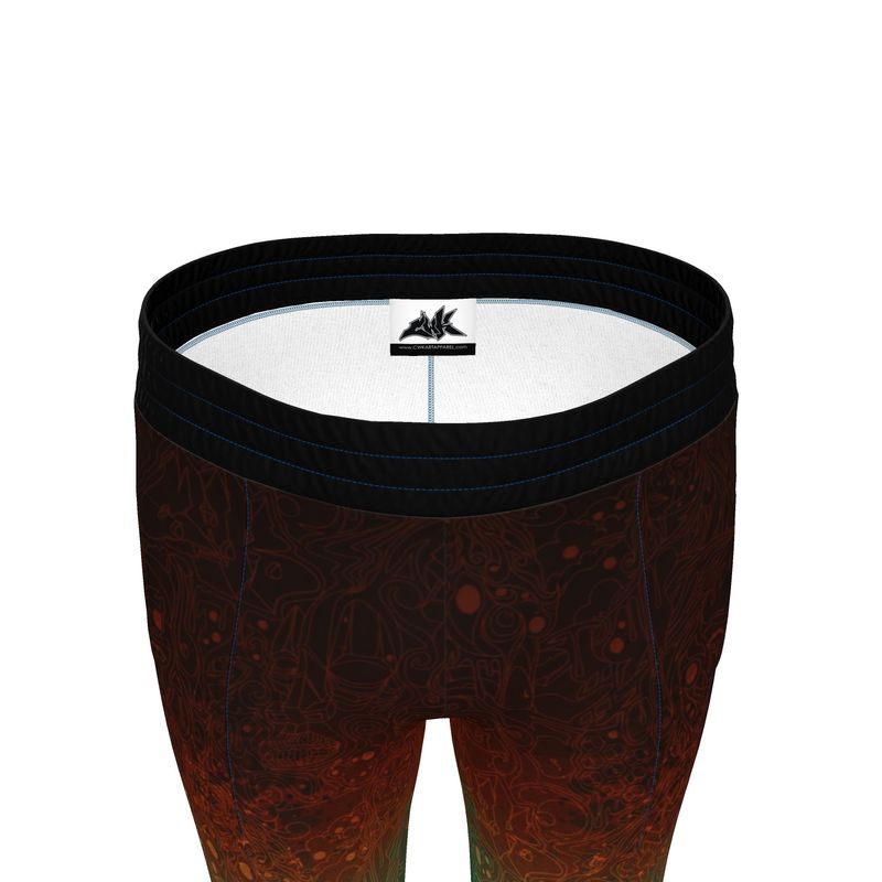The Scene AOP | Track Pants | Copper Patina