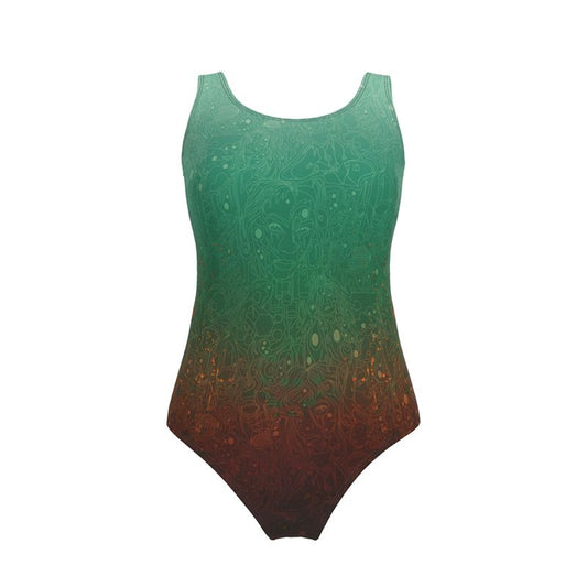 The Scene  | One Piece Swimsuit | Copper Patina