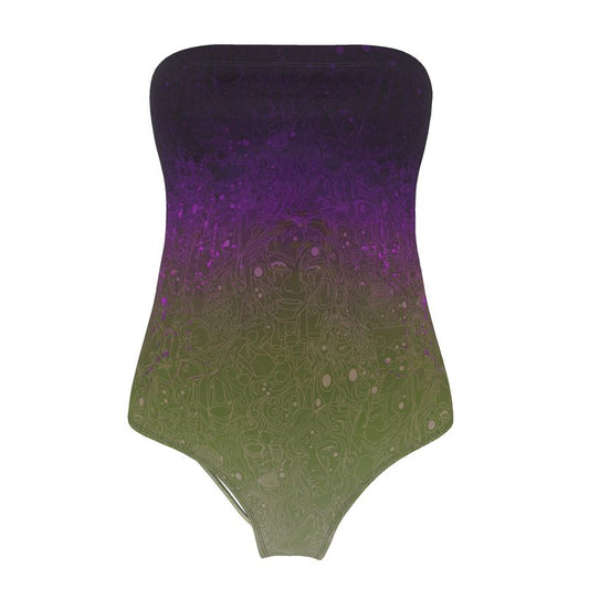 The Scene | Strapless Swimsuit | Acid Rain