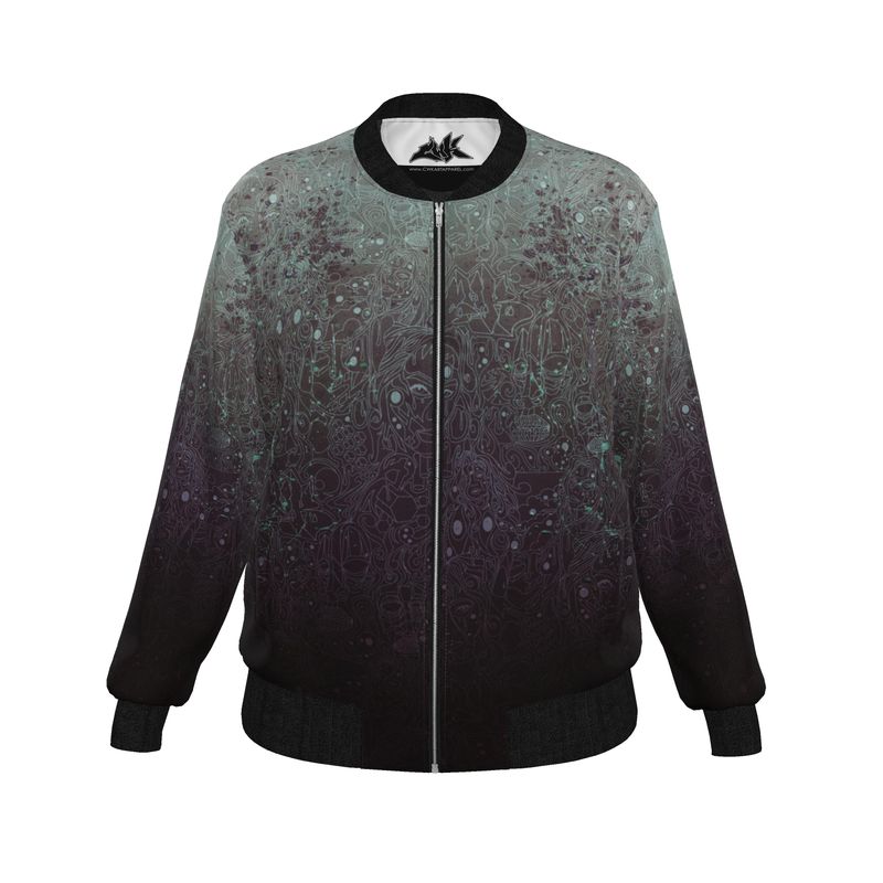 The Scene | Ladies Bomber | Plum Cyan