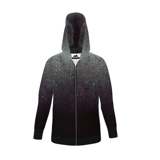 The Scene | AOP Hoodie | Plum Cyan