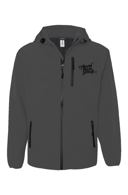 I Love CWK - Graphite Poly-Tech Soft Shell Jacket