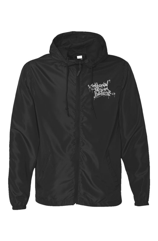 I Love CWK - Black Water Resistant Lightweight Windbreaker