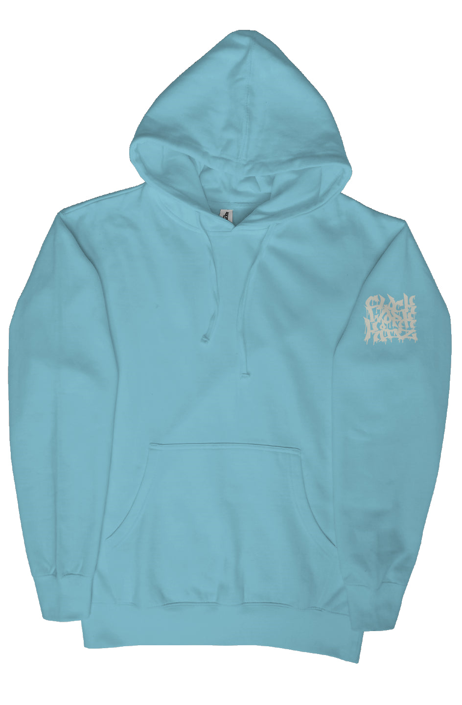 Turtle Owl V2 Sky Blue - independent pullover hoody