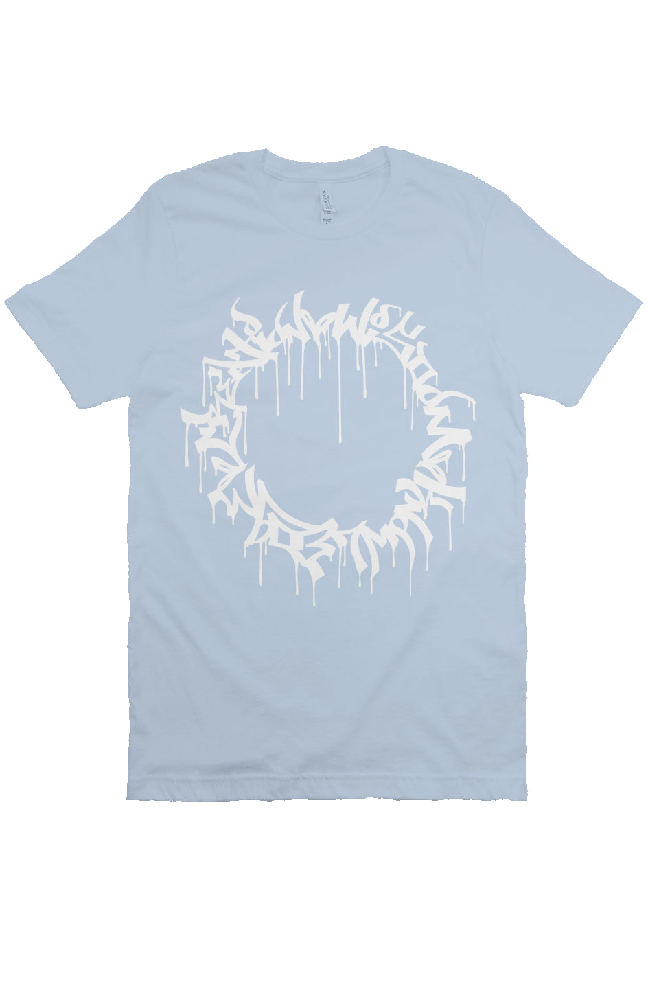 HandStyle T-Shirt | Circle Creation - Light Blue