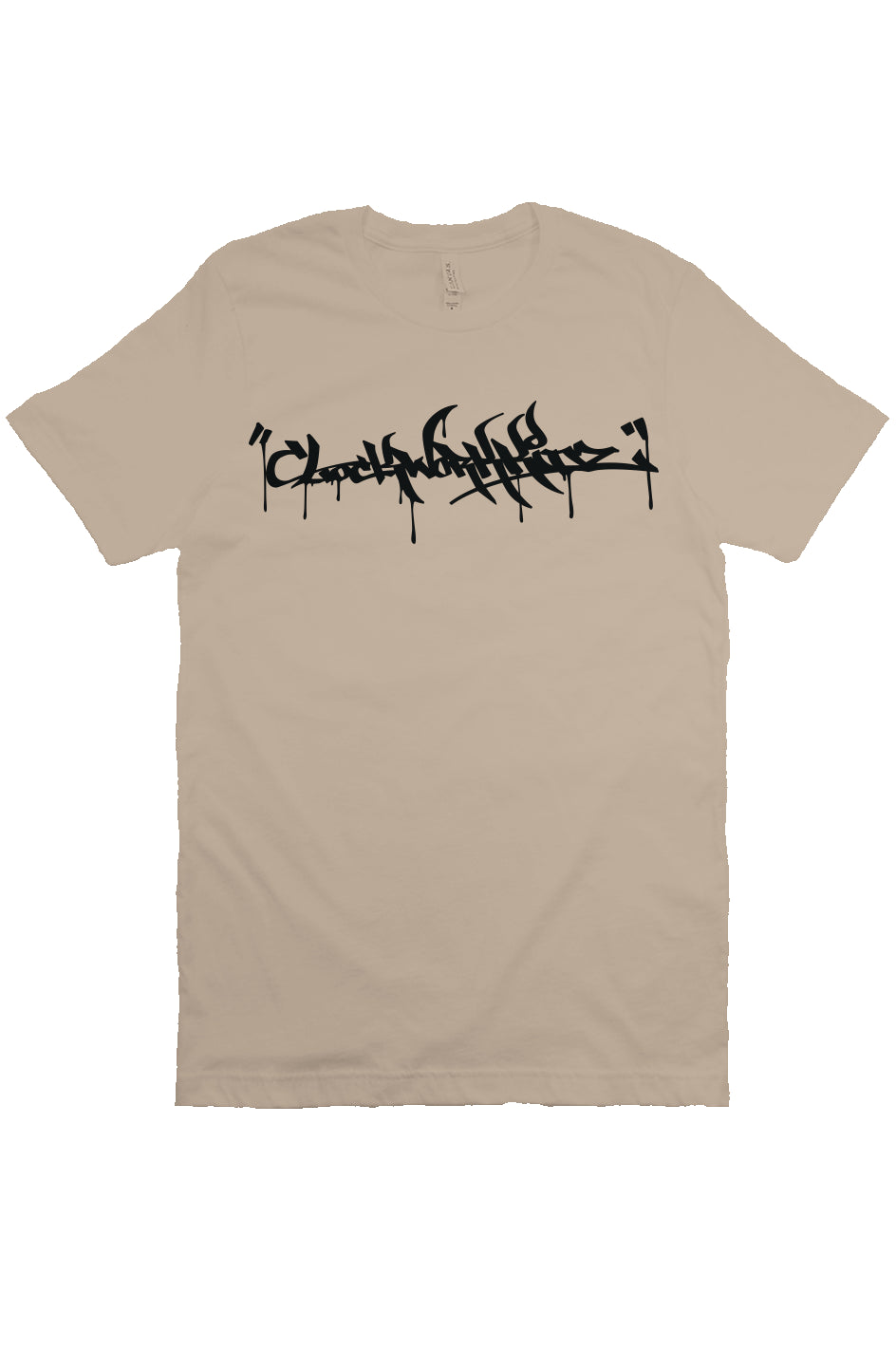 HandStyle T-Shirt | ClockWorkKidz - Tan