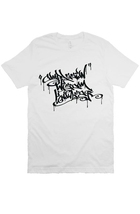 HandStyle T-Shirt | Compassion - White