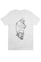 Graffiti T-Shirt | Can Head - White