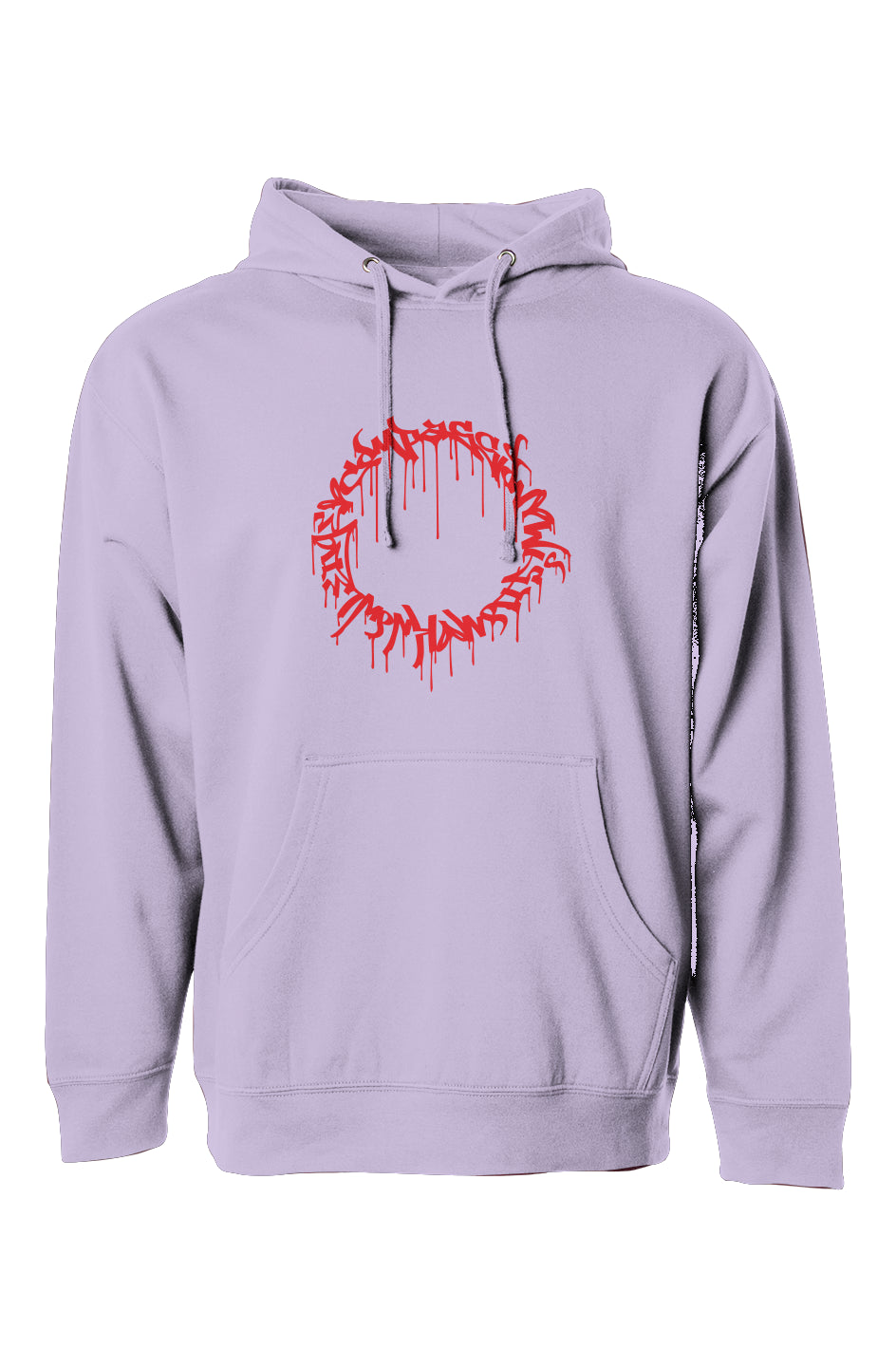 Compassion Crown of Thorns | Pullover Hoodie | Red Embroidered