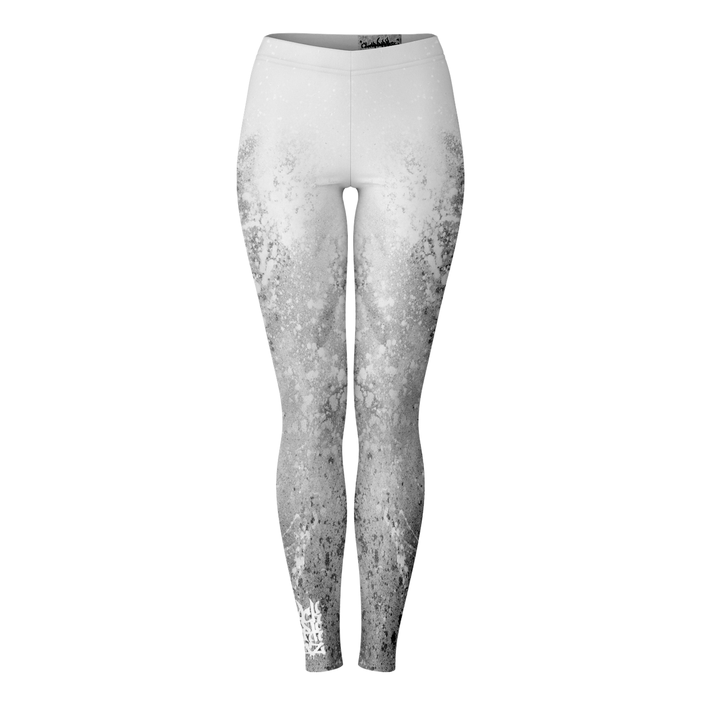 Canvas Drip | Leggings | White