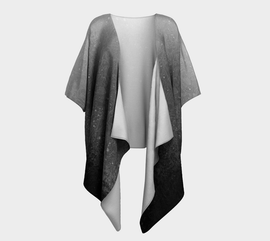 The Scene | AOP Kimono | Silver Patina