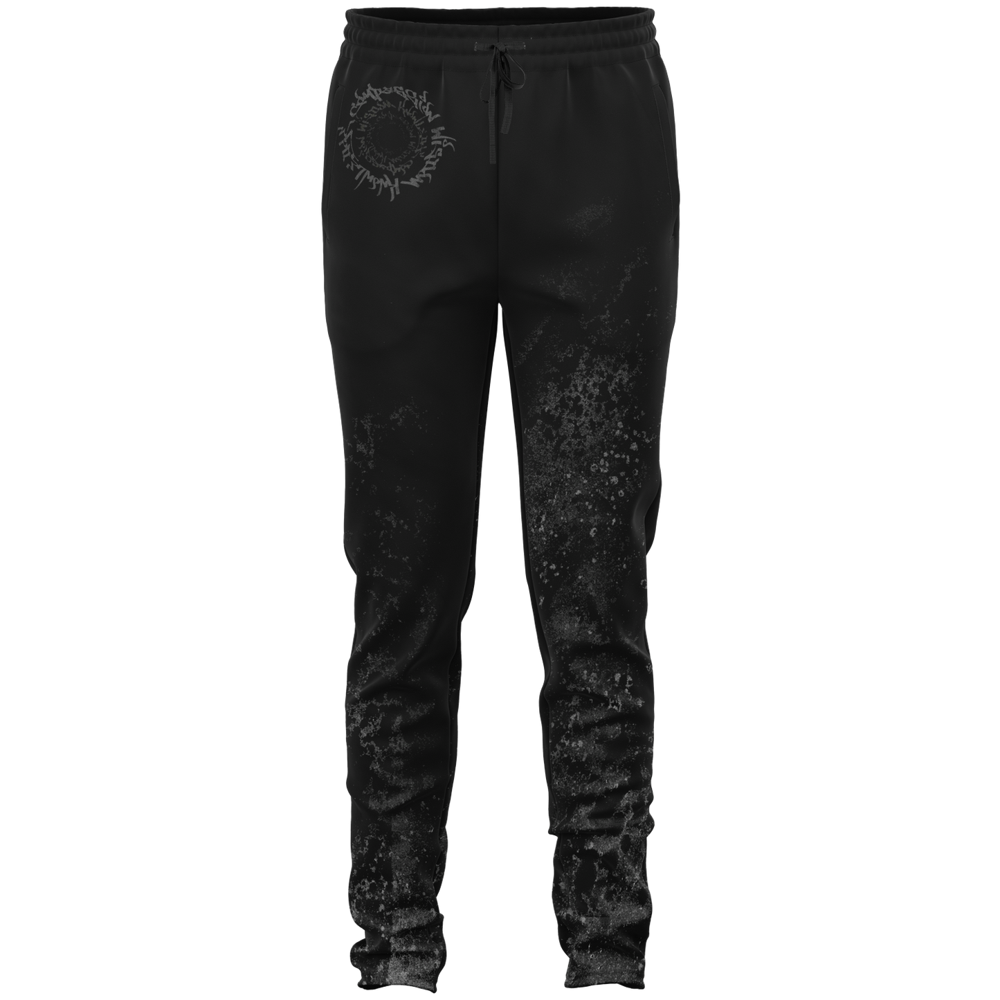 Animal Kingdom Black - Track Pants - AOP