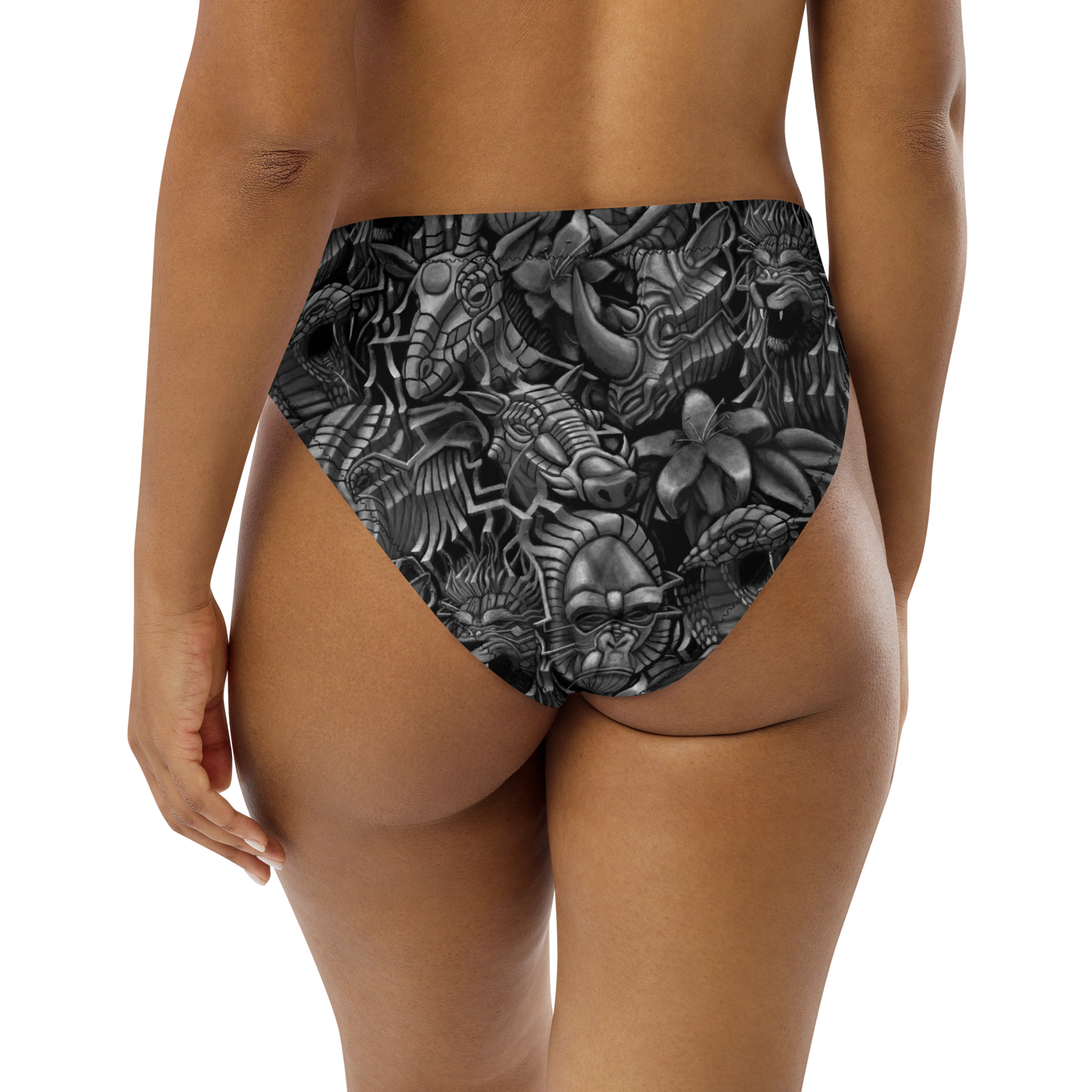 The Animal Kingdom: Recycled high-waisted bikini bottom