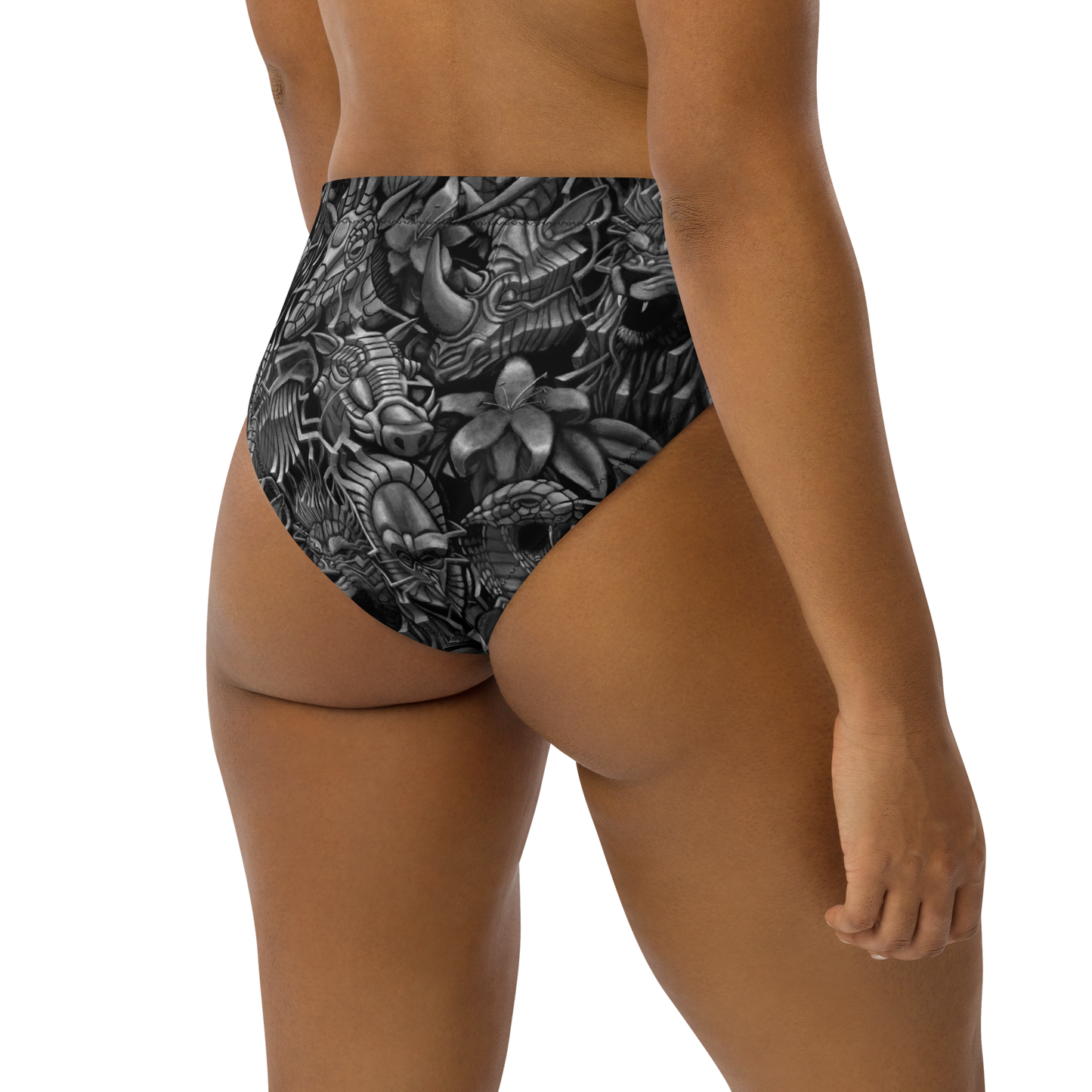 The Animal Kingdom: Recycled high-waisted bikini bottom