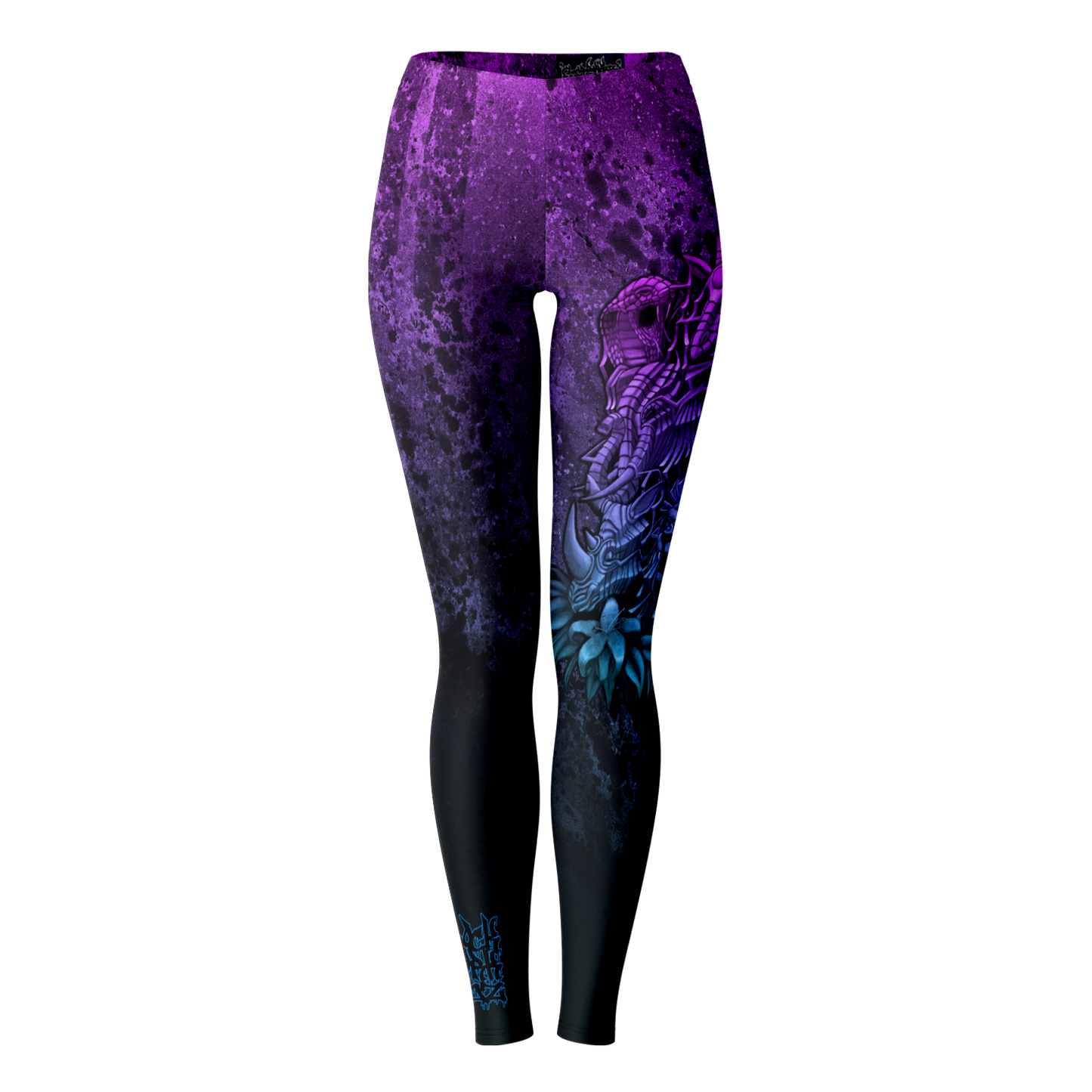 Animal Kingdom Purple - Leggings - AOP