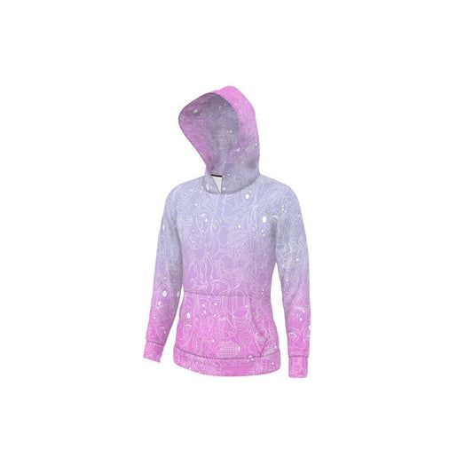 The Scene AOP Hoodie -  Cotton Candy