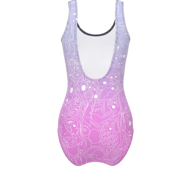 The Scene AOP One Piece Swimsuit -  Cotton Candy