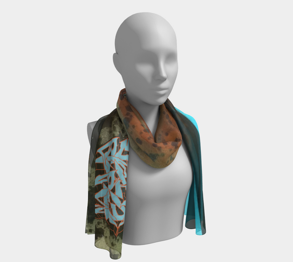 The Canvas Line : Edition 1 - Coral Scarf