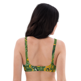 The Canvas Line : Edition 1 - High-Waisted Bikini Top - Green